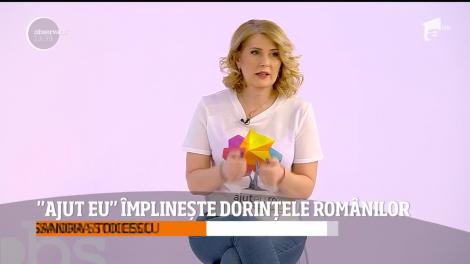 „Ajut eu” împlinește dorințele românilor. Alessandra Stoicescu, despre cum putem transforma visul unor oameni în realitate