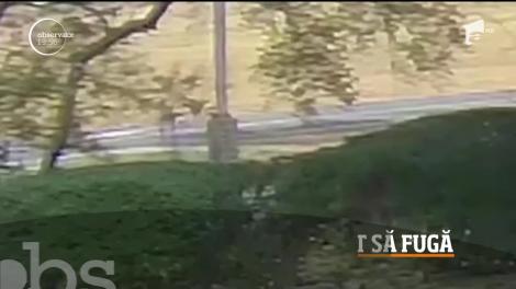 După ce a comis un jaf armat într-o bancă, un hoț american s-a împiedicat de trei ori și a reușit să fugă