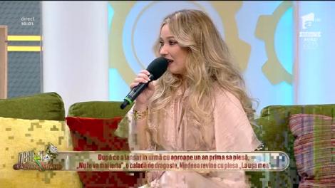 Neatza cu Răzvan și Dani. Medeea lansează melodia La ușa mea: Eu am ales să fiu independentă, de aici a pornit și mesajul piesei