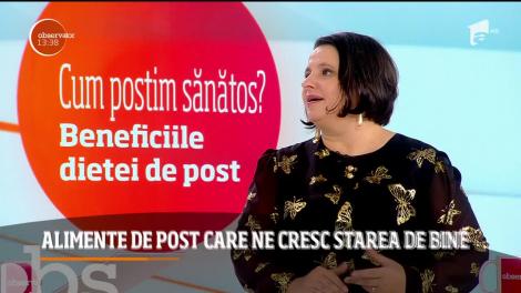 Post sănătos de Crăciun! Ce alimente putem consuma pentru a ne crește starea de bine