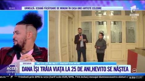 Acces Direct. Dana, soția lui Hevito: Am o fata mai mare ca el