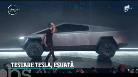 Moment stânjenitor la o demonstraţie Tesla