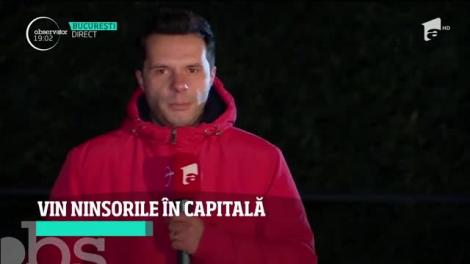 Iarna din noiembrie loveşte cu toată forţa. Ninge în mai multe zone din ţară