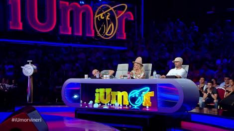 NIMENI nu poate să râdă așa! A scăpat un pescăruș în platoul „iUmor”, la numărul lui Vasile Tăiș