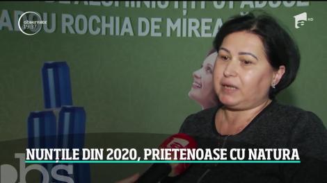 Schimbările climatice îşi pun amprenta şi pe nunţile româneşti! Se poartă evenimentele eco-frendly