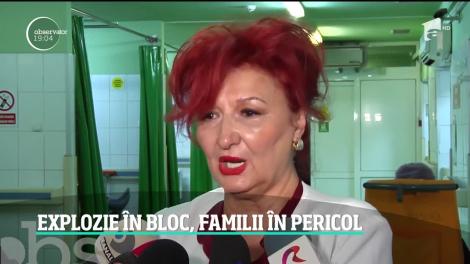 O explozie puternică a zguduit un bloc din Galaţi! Mai multe tavane s-au prăbuşit peste oamenii care dormeau