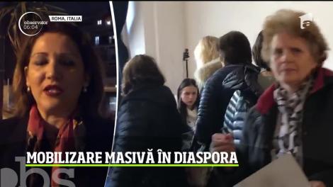 Mobilizare exemplară a românilor din Italia: peste 50.000 de persoane au votat