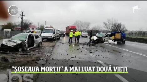 Un nou accident sângeros pe cunoscuta şosea a morţii, E85!
