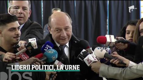 Klaus Iohannis şi Viorica Dăncilă au votat la o oră distanţă unul de altul