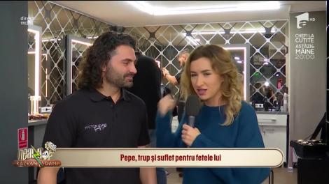 Pepe, patron la un salon de beauty! Vedeta vorbeşte despre cea mai nouă afacere