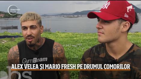 Alex Velea şi Mario Fresh, cursa a emoţiilor de la Asia Express
