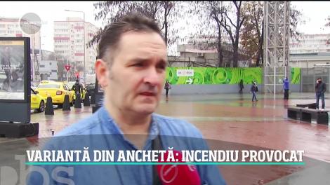 Incendiul de la mall-ul din Bucureşti ar fi putut fi provocat. Şoferul nu a fost încă identificat