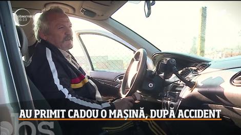 Bărbatul care a lovit un urs pe o șosea din Harghita a primit cadou o mașină