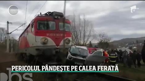 În România, pericolul pândeşte pe calea ferată. 70 la sută dintre treceri sunt nesemanlizate