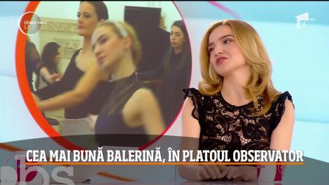 Balerina Alice Minoiu, adevăruri neștiute despre balet! „Pe lângă exercițiu fizic, perseverență, în final trebuie să…”