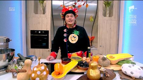 Rețeta Zilei - Neatza cu Răzvan şi Dani: Poveste de toamnă. Rețetă de paste cu sfeclă roșie și sos de dovleac dovleac