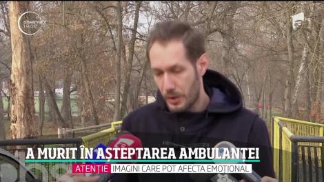 Un bunic a murit cu zile, sub ochii nepotului său, în așteptarea ambulanței. Bătrânul a agonizat aproape o oră