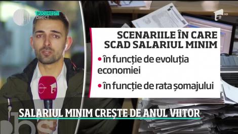 Salariul minim crește de anul viitor