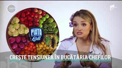 Crește tensiunea în bucătăria Chefi la Cuţite. Miza devine din ce în ce mai mare