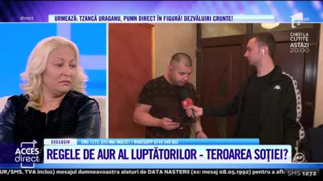 Luptătorul Ionel Bontea și-a făcut praf soția, ajutat de amantă! „Mă lega de calorifer și mă bătea...”