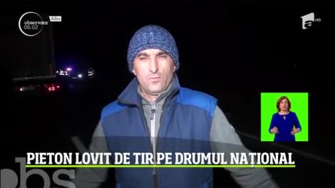 În Alba, un pieton a fost lovit de tir pe drumul național, iar în Botoșani, un bărbat a fost strivit de mastodontul pe care îl conducea