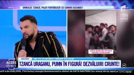 Tzancă Uraganu, bătut măr la o petrecere! Manelistul a primit un pumn în față și s-a prăbușit instant