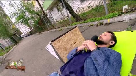 Momentul în care un puști de 11 ani, vicecampion mondial la skateboarding, sare cu placa peste Dani Oțil, în direct: ”Ai grijă. Dacă mă lovești, va fi nasol!”