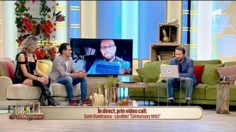 Sorin Dumitrescu, candidat "Cel mai sexy tatic", în direct , la Neatza cu Răzvan și Dani!