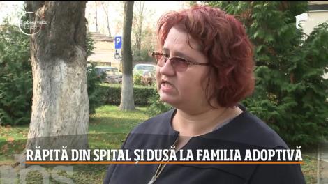 Fetiţa de şapte ani, răpită din spital și dusă la familia adoptivă