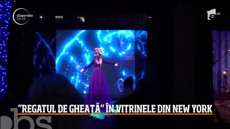 Un magazin din New York a ales ca temă de Crăciun cel de al doilea film din seria Frozen