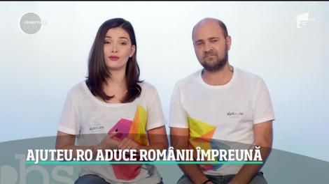 Ajuteu.ro aduce românii împreună. Dorinţele sunt mai uşor de îndeplinit atunci când iţi deschizi inima