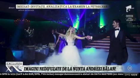 Imagini nedifuzate de la nunta Andreei Bălan: „Am plâns! Nu credeam că sunt aşa...”