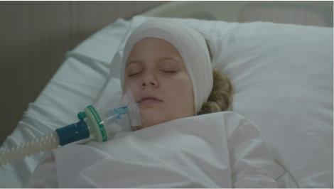 Sacrificiul, episodul 24. Lacrimi și durere. Ștefania (Julia Marcan), în comă, la Terapie Intensivă