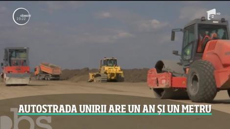 Un an de când s-a dat o lege pentru a avea autostradă între Moldova şi Transilvania. Șoseaua de mare viteză are un singur metru
