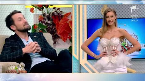 Iselin Dimitri, prezentare de modă incendiară la Neatza cu Răzvan și Dani