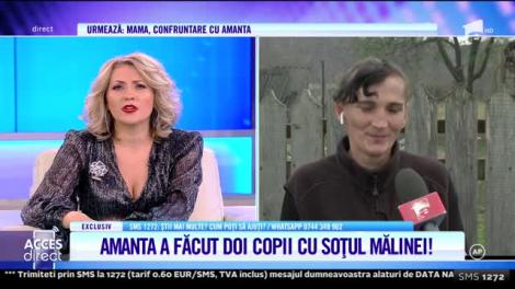 Acces Direct. Amanta a făcut doi copii cu soțul Mălinei, tânăra mamă care stă sub cerul liber, alături de fiica ei