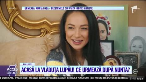 Acces Direct. Cântăreața de muzică populară Vlăduţa Lupău și-a unit destinul cu alesul inimii sale, în pădure