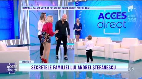 Acces Direct. Secretele familiei lui Andrei Ștefănescu: „Un nou copil în familia noastră acum ar fi un fel de bombă”