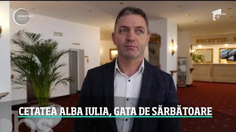 Cetatea Alba Iulia, gata de sărbătoare, la fel şi comercianţii, hotelurile şi restaurantele din oraş