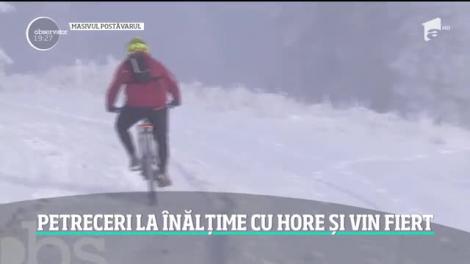 Petreceri la înălțime cu hore și vin fiert. Ninsorile vor pune stăpânire pe mare parte din ţară