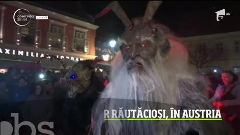 Parada demonilor răutăcioși, în Austria
