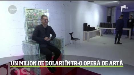 Tronul bogăției. Un milion de dolari într-o operă de artă