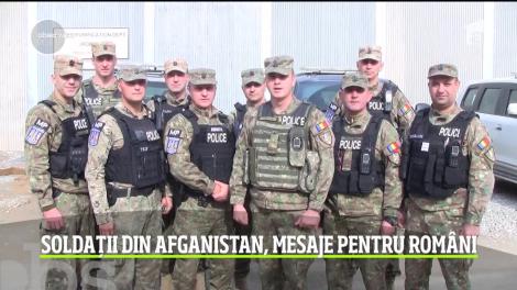 La mulți ani, România! Mesaje emoționante din partea soldaților din Afganistan! „Cu toate că sunt departe vreau să știți că mă gândesc la voi!