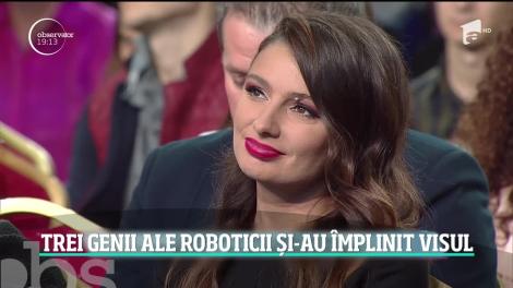 Campania Ajut eu! Trei elevi de liceu din Sibiu, stăpânii roboților. Ei sunt România, ei sunt viitorul