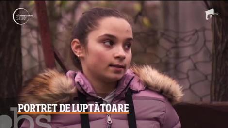 Simona își dorește să facă actorie la fel de bine ca Denis Hanganu, din „Sacrificiul”, după ce a stat singură în spital, peste șase luni! „La alți copii veneau părinții”