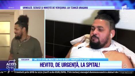 Acces Direct. Hevito, de urgenţă la spital! Artistul, căsătorit cu o româncă cu 25 de ani mai mare decât el, a trecut prin momente de groază
