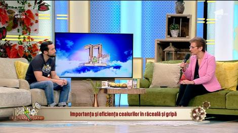 Neatza cu Răzvan și Dani. Importanța și eficiența ceaiurilor în răceală și gripă