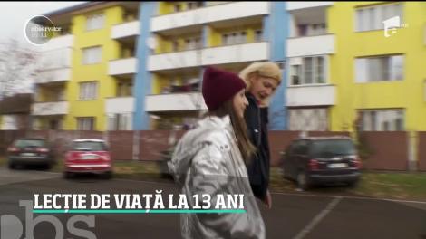 AjutEu! Lecție de viață la 13 ani! Nicole își dorește să poată merge, fără să mai depindă de mama ei