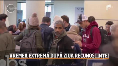 Peste jumătate din teritoriul Statelor Unite este paralizat de furtunile puternice de zăpadă