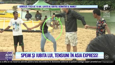 Acces Direct. Speak şi iubita sa, Ştefania, trăiesc la intensitate maximă fiecare probă din Asia Express